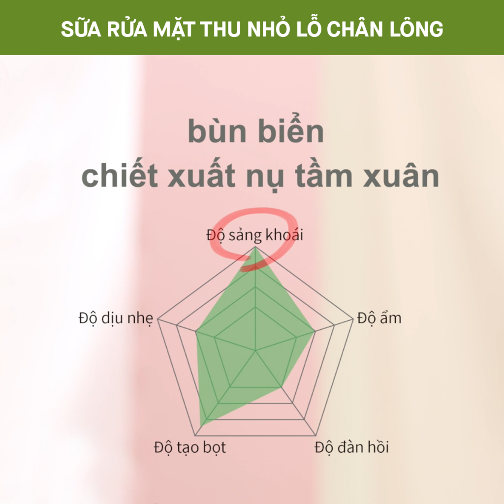 Ảnh Sữa Rửa Mặt Rosette Thu Nhỏ Lỗ Chân Lông Face Wash Pasta Sea Clay Smooth 80G 4