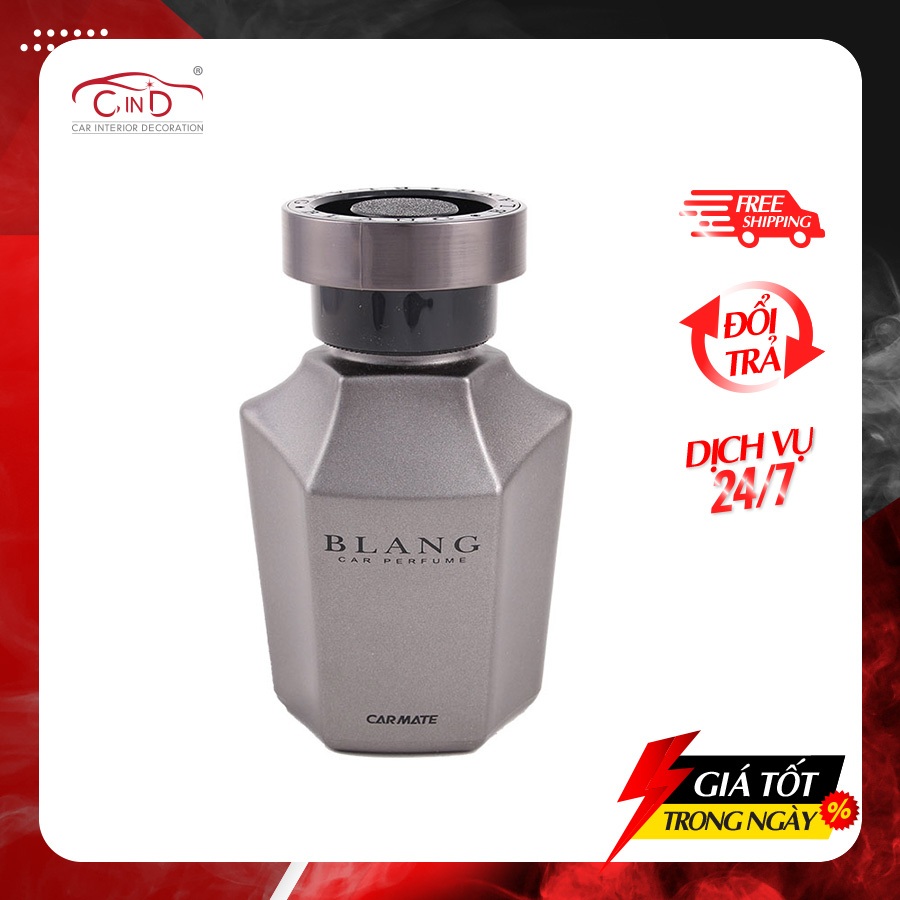Nước Hoa Khử Mùi Trên Ô Tô CARMATE Blang Liquid Matte Elegance L86 120ml Phù Hợp Cho Nhiều Dòng Xe Ô Tô Xe Hơi Xe Tải