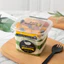 Combo 50 Hộp nhựa Tiramisu vuông kèm nắp trong suốt - BAKERY KING