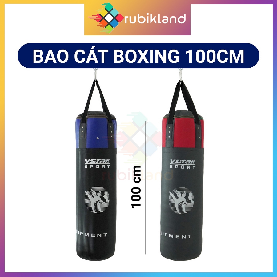[Chưa Độn] Túi Bao Cát Đấm Bốc Vỏ Bao Vstar Sport Dày 3 Lớp Tập Võ MMA Boxing Muay Thái Vovinam