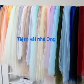 Vải voan Lưới Tutu Mềm- Trang trí Sự kiện, Thắt nơ ghế, Decor Chụp ảnh