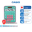 Máy Tính Casio MX-12B (Phiên Bản Pastel) - Màu Ngọt Ngào, Phím Nảy Êm Cho Chủ Shop, Thu Ngân