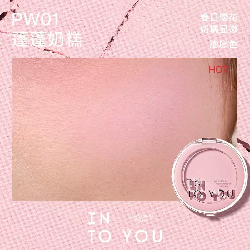 Má hồng đơn lỳ Into You, tông màu thời trang, xinh xắn