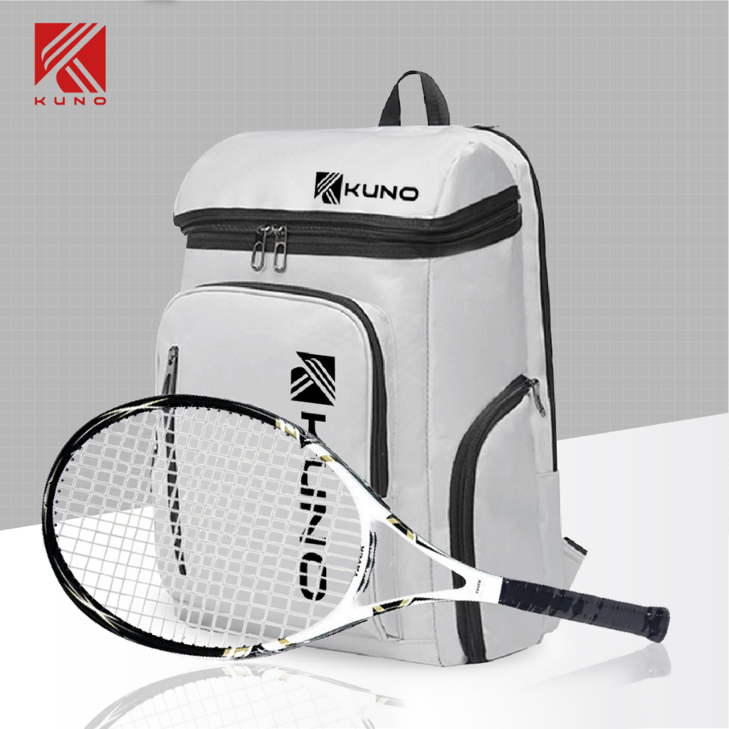 Ảnh Balo thể thao KUNO đựng vợt cầu lông tennis, túi đựng thể thao ngoài trời du lịch có ngăn đựng giày riêng 4
