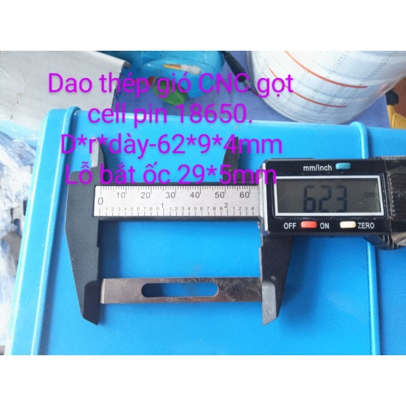[ Thép gió ] dao gọt đầu cell pin 18650 2 đầu thép gió cao cấp Nhật/Đức ...