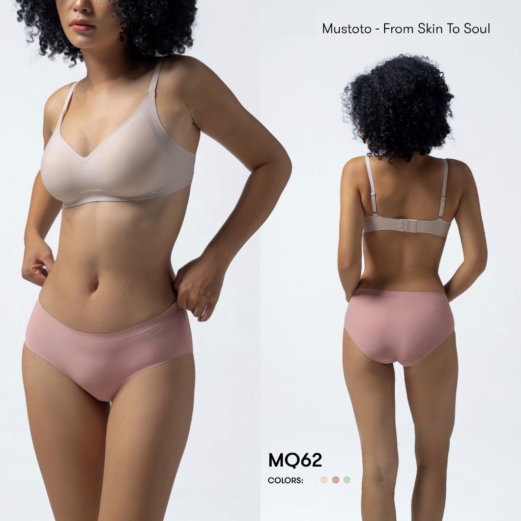 Ảnh Quần Lót Nữ Mustoto Tàng Hình Không Đường May Mềm Mịn Thoải Mái (MQ62) 1
