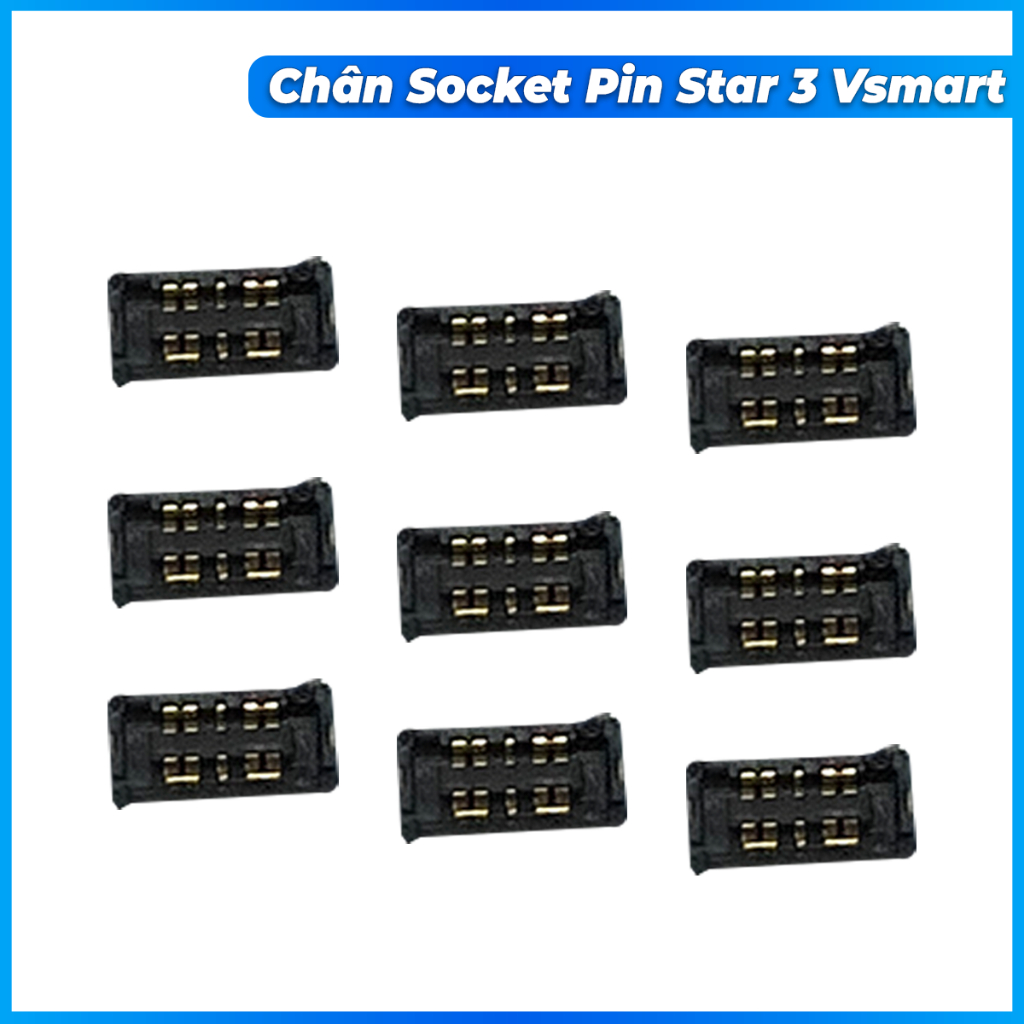 Chân socket pin trên main star 3 vsmart | Shopee Việt Nam