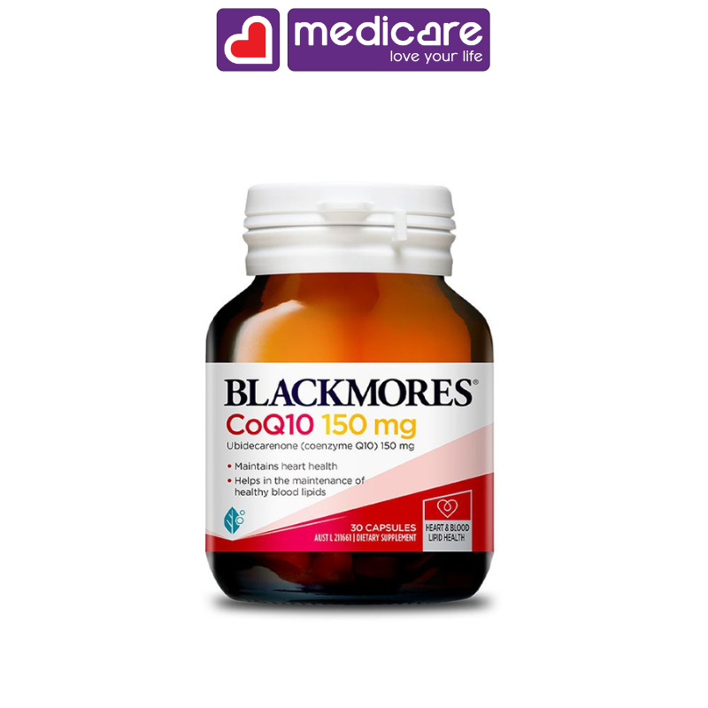 Viên uống Blackmores hỗ trợ duy trì sức khỏe tim chai 30 viên