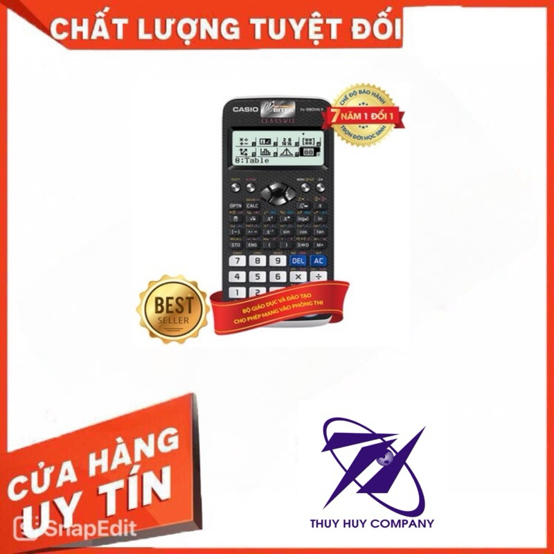 MÁY TINH FX 580VN X HÀNG CHÍNH HÃNG BẢO HÀNH 7 NĂM - VPP QUỐC HUY.