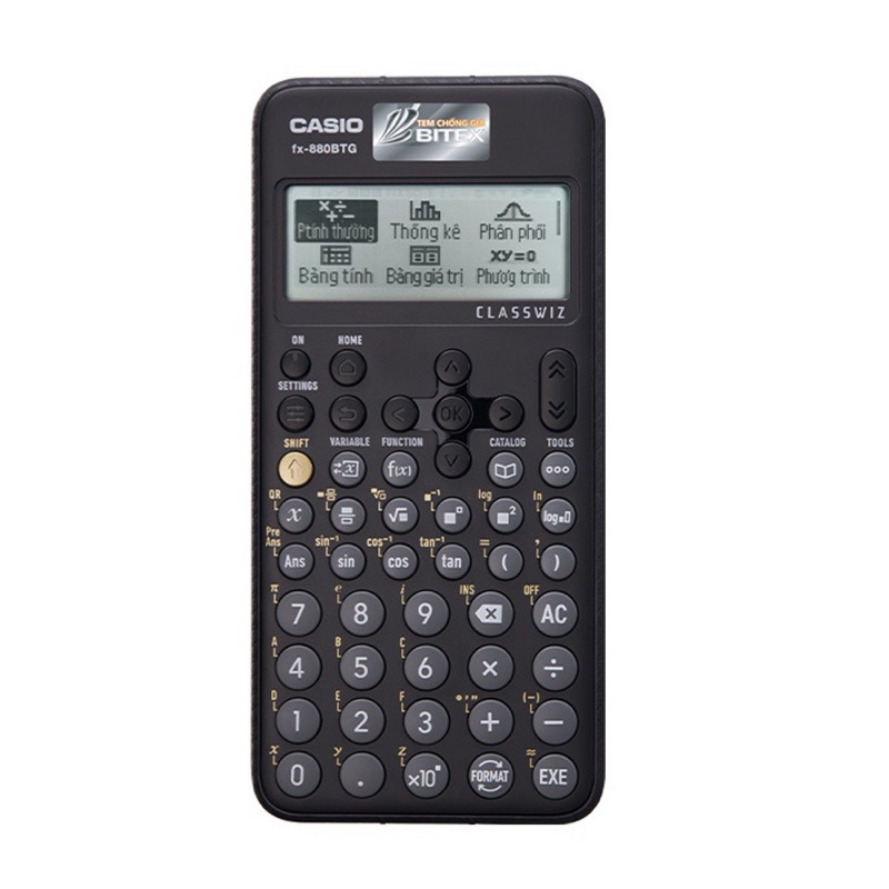 MÁY TINH FX 580VN X HÀNG CHÍNH HÃNG BẢO HÀNH 7 NĂM - VPP QUỐC HUY.