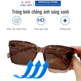 GIẢM SHOCK 50% - Kính Mát Nam Nữ chữ V Dáng Vuông Thời Trang chống tia UV400 Form Hàn Quốc - T47