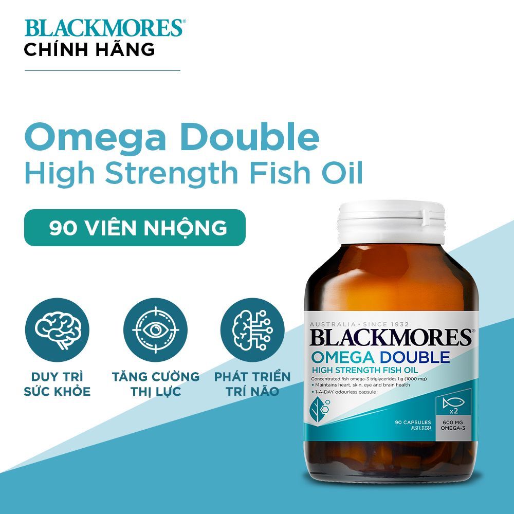 Viên uống Blackmores bổ sung omega cho cơ thể chai 90 viên