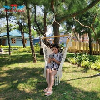 Võng xích đu treo Tín Thành Phát, êm ái, nhiều màu sắc, bền đẹp