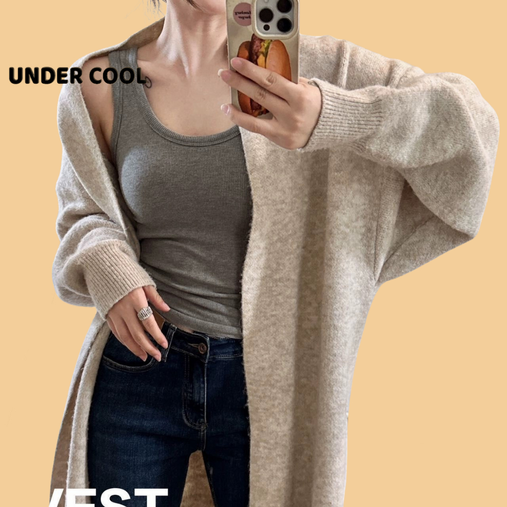 Áo 3 Lỗ Nữ Thun Tăm UNDERCOOL Form Nhỏ Slimfit Chất Mát 5 Màu Basic ABL24