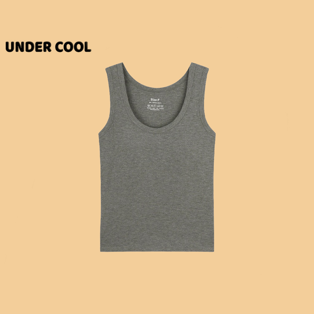 Áo 3 Lỗ Nữ Thun Tăm UNDERCOOL Form Nhỏ Slimfit Chất Mát 5 Màu Basic ABL24