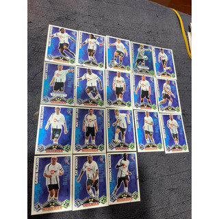 [ XL01 ] [ Xé Lẻ Album ] Trộn Bộ 18 Thẻ Lẻ Cầu Thủ Bóng Đá Match Attax Permier League Mùa 2009/10 09/10 XL01