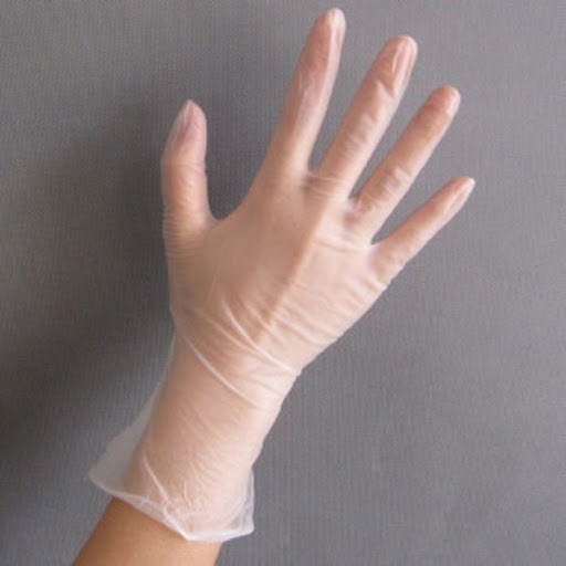 Găng tay làm bánh PVC hộp 100 chiếc (size M)