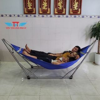 Lưới Võng Đại Cồ TÍN THÀNH PHÁT Cho Khung Võng 2.6m -  Siêu Dày, Êm Ái, Thoáng Mát, Chịu Lực Tốt