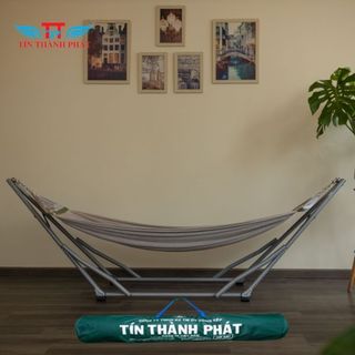 Võng Xếp Khung Thép Sơn Tĩn Điện Cao Cấp  Giá Tốt Tín Thành Phát
