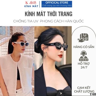 HOTTREND - Kính Mát Nữ Thời Trang Mắt Mèo Sang Chảnh Mẫu Mới Nhất 2024 Phù Hợp Cho Đi Chơi -T49