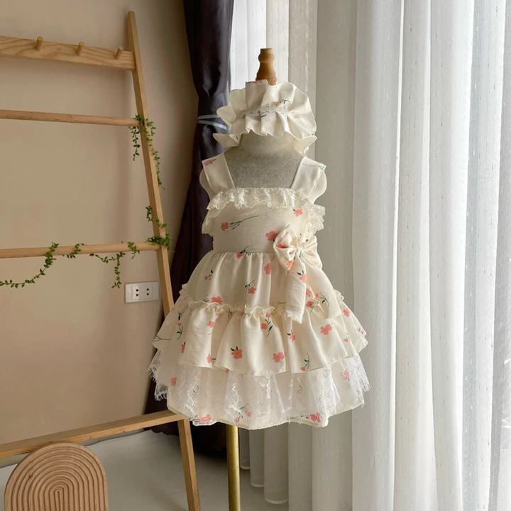 Girls' Pink Newborn Dress Lolita KIDS – 6
