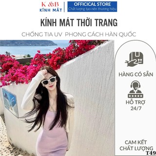 Kính Mát Nam Nữ Phong Cách Hàn Quốc Chống Tia UV Mới Nhất 2024 Đẳng Cấp Sang Trong - T49 SALE 49%