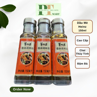 Dầu mè Heinz chai thủy tinh Cao Cấp 150ml. Dầu Vừng Trắng