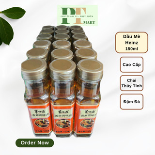 Dầu mè Heinz chai thủy tinh Cao Cấp 150ml. Dầu Vừng Trắng