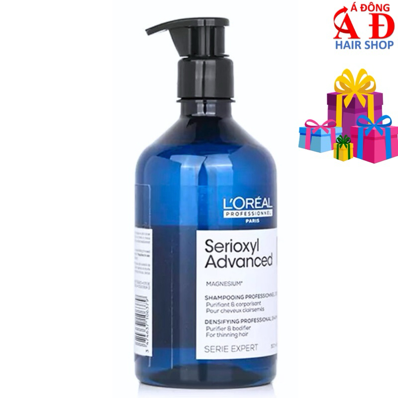 Dầu gội làm dày, giảm rụng tóc L'oreal Serioxyl Scalp Advanced New 2023