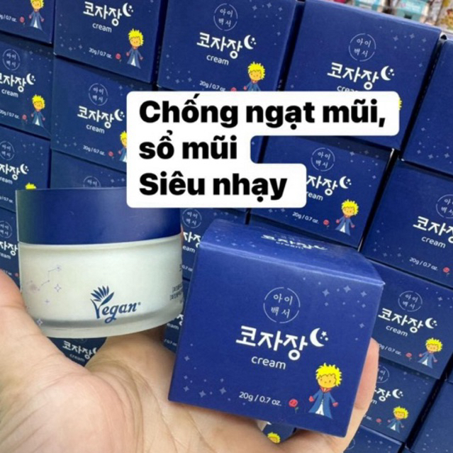 Kem thảo dược bôi chống ngạt mũi cho bé Kojajang Hàn Quốc tibongstore hũ 20gram