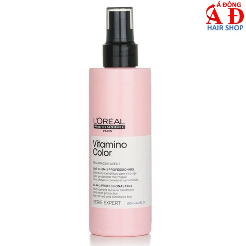 [Loreal] Xịt dưỡng khóa màu nhuộm L’Oréal Vitamino Color 10 in 1 Spray