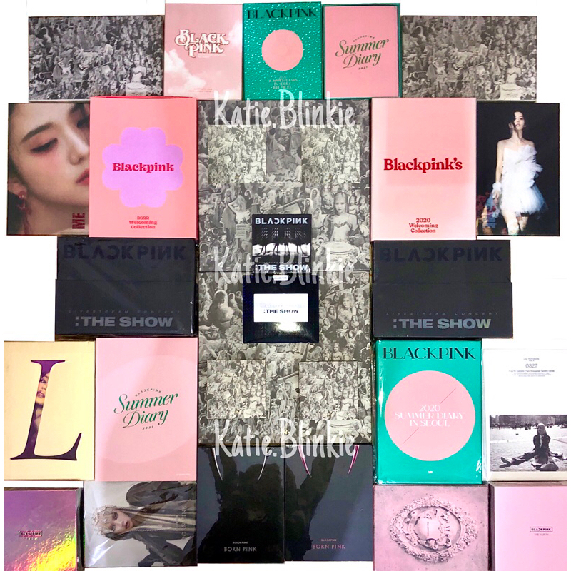 CHÍNH HÃNG] ALBUM BLACKPINK RỖNG/FULL ĐỒ THE SHOW, SUMMER DIARY