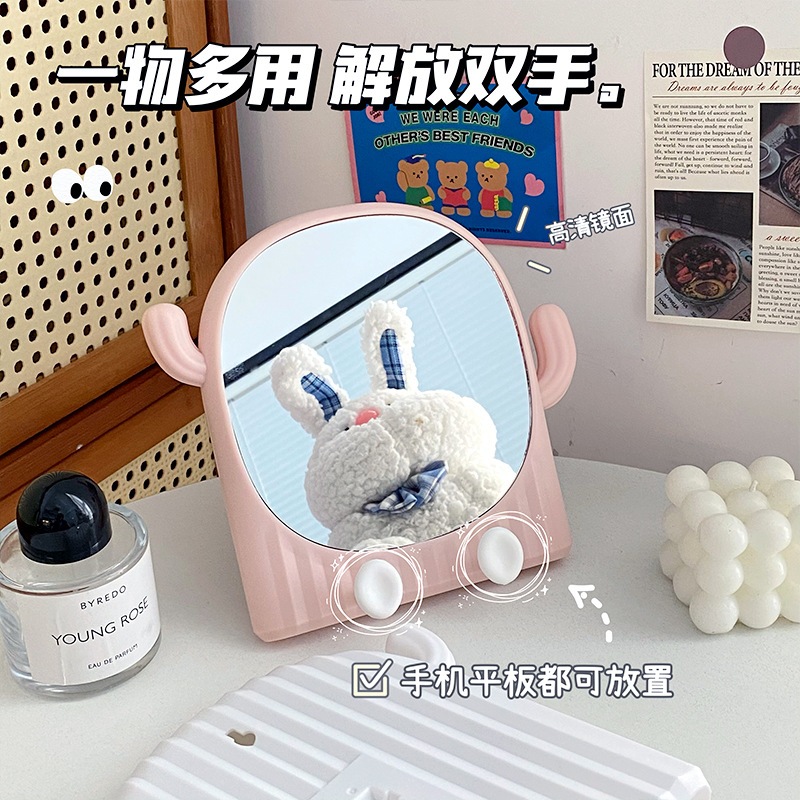 Gương Trang Điểm Để Bàn Xương Rồng Dễ Thương Chắc Chắn