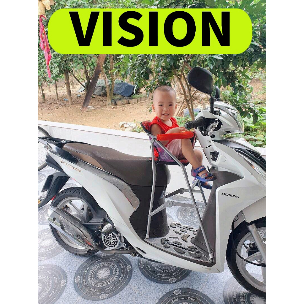 [ CÓ DÂY ] GHẾ GA XẾP SẮT SƠN TĨNH ĐIỆN XÁM  VISION CÓ DÂY ĐAI AN TOÀN