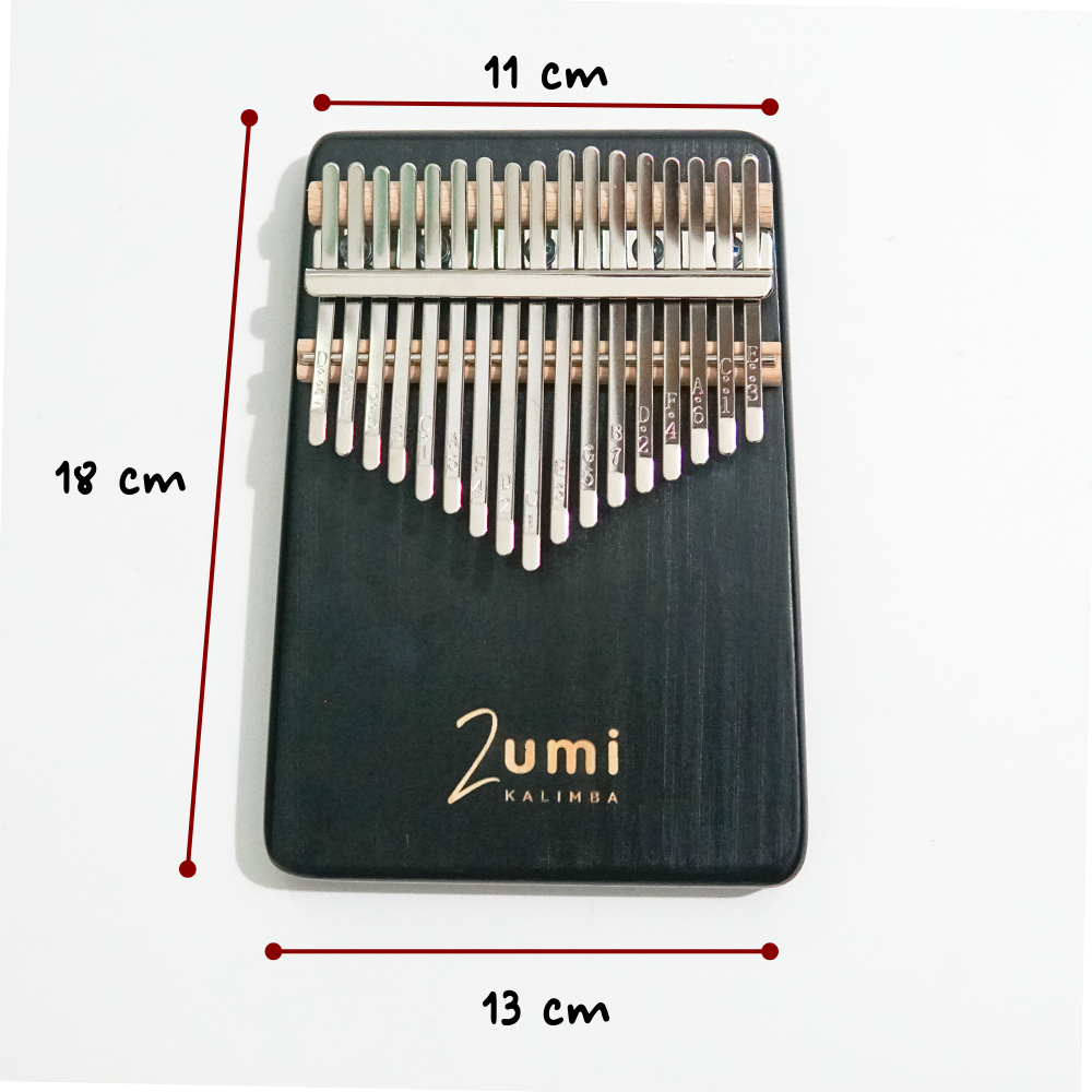 Đàn Kalimba Zumi - Zm1 17 Phím Âm Vang Tặng Sách Hướng Dẫn, Không Tịt Nốt Tặng 100 Bản Tabs PDF ZUMI SHOP