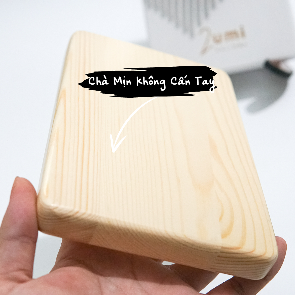 Đàn Kalimba Zumi - Zm1 17 Phím Âm Vang Tặng Sách Hướng Dẫn, Không Tịt Nốt Tặng 100 Bản Tabs PDF ZUMI SHOP