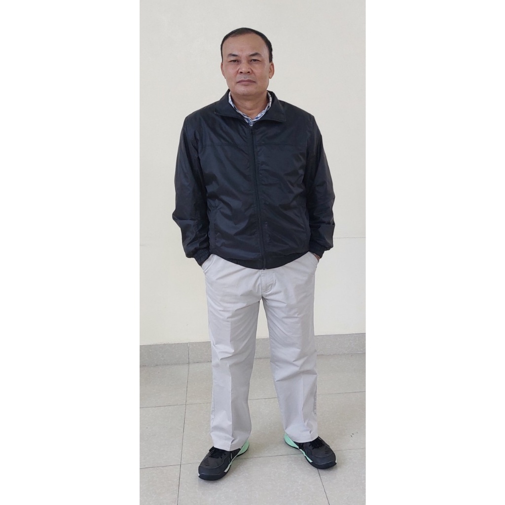 Áo khoác 2 lớp nam trung niên cao cấp