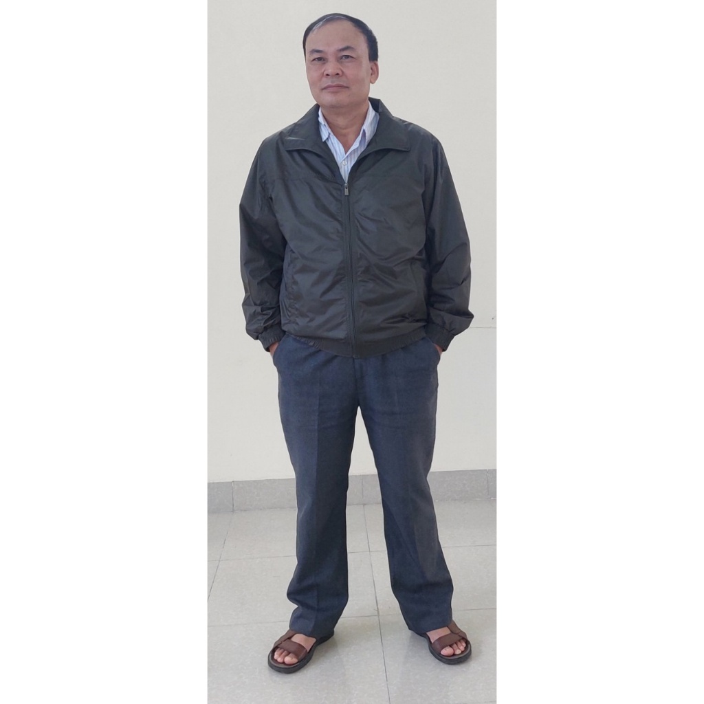 Áo khoác 2 lớp nam trung niên cao cấp