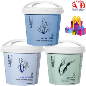 BỘT TẨY TÓC CAO CẤP ELGON IBLONE TÍM - XANH - SUPER9 ITALY