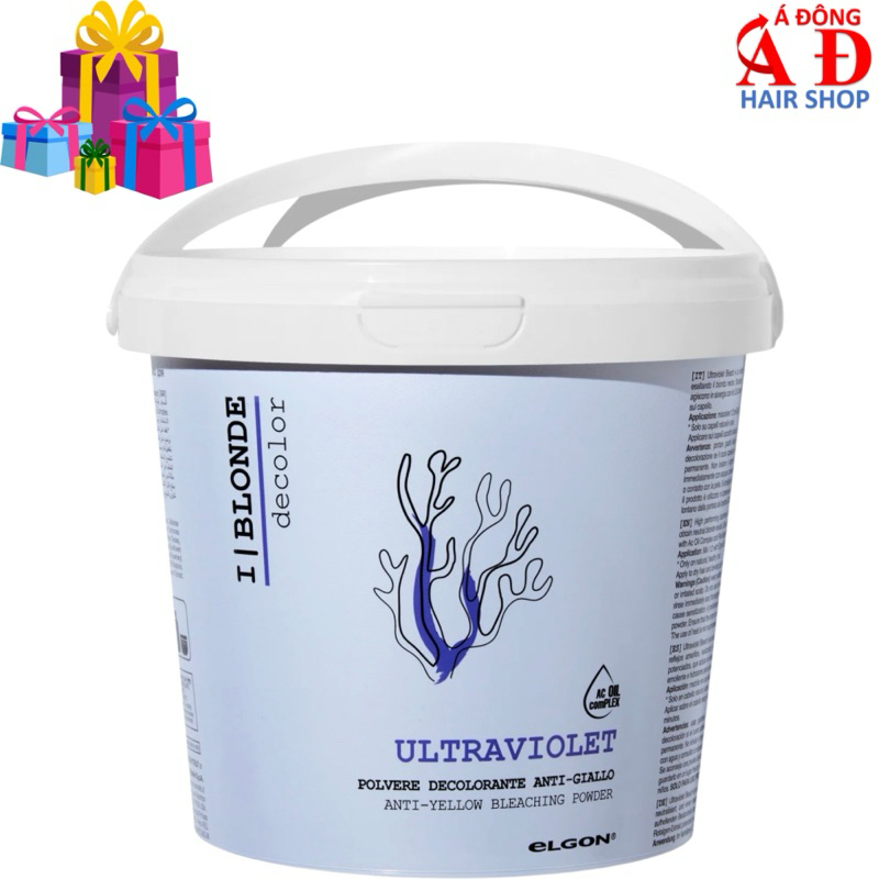 BỘT TẨY TÓC ELGON ITALY ULTRA VIOLET (TẨY TÍM) CAO CẤP