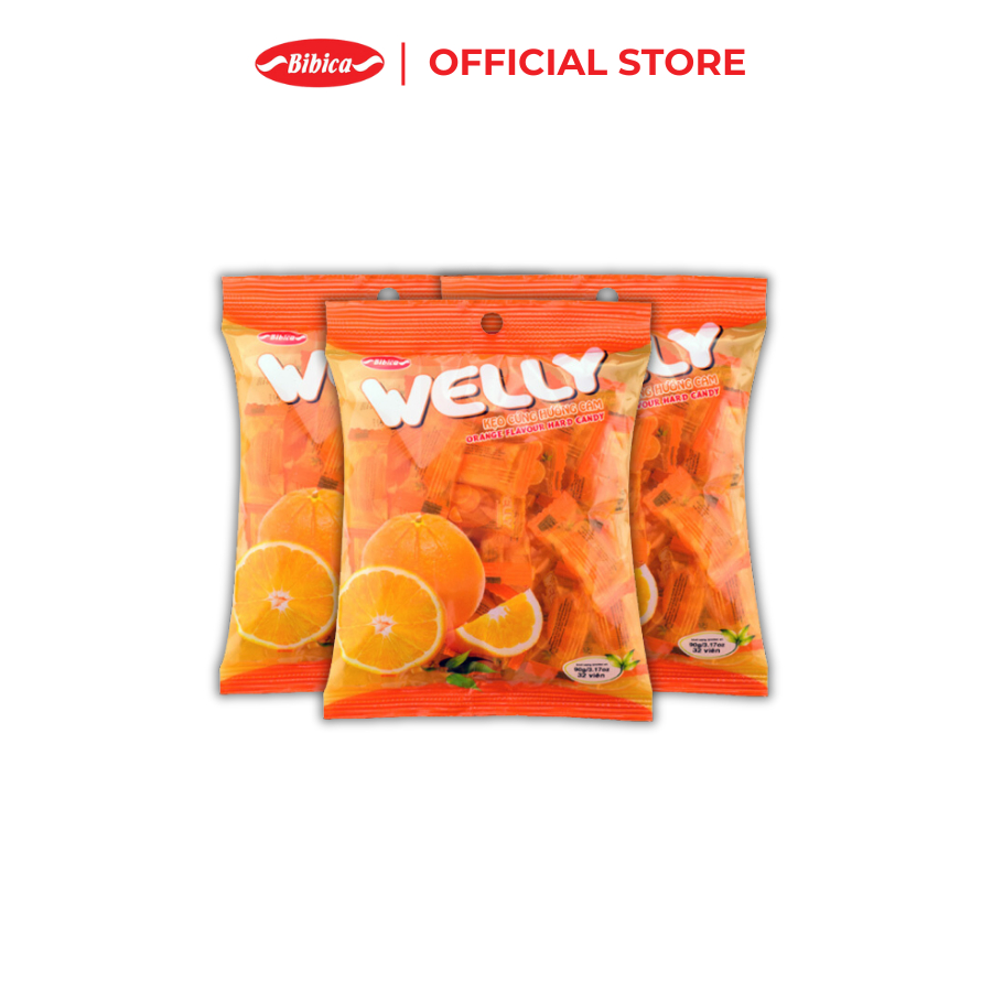 Ảnh Combo 3 Kẹo Cứng Welly Hỗn Hợp Bibica 70g 3