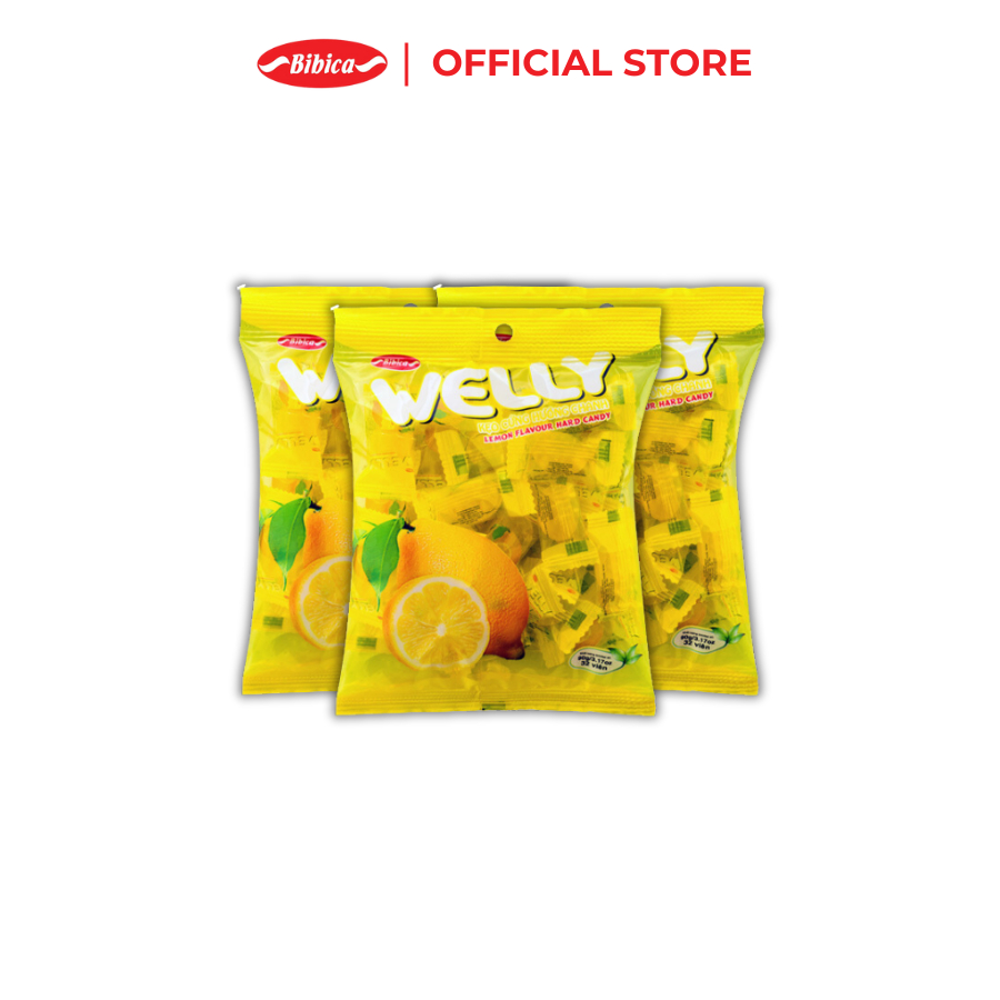 Ảnh Combo 3 Kẹo Cứng Welly Hỗn Hợp Bibica 70g 1