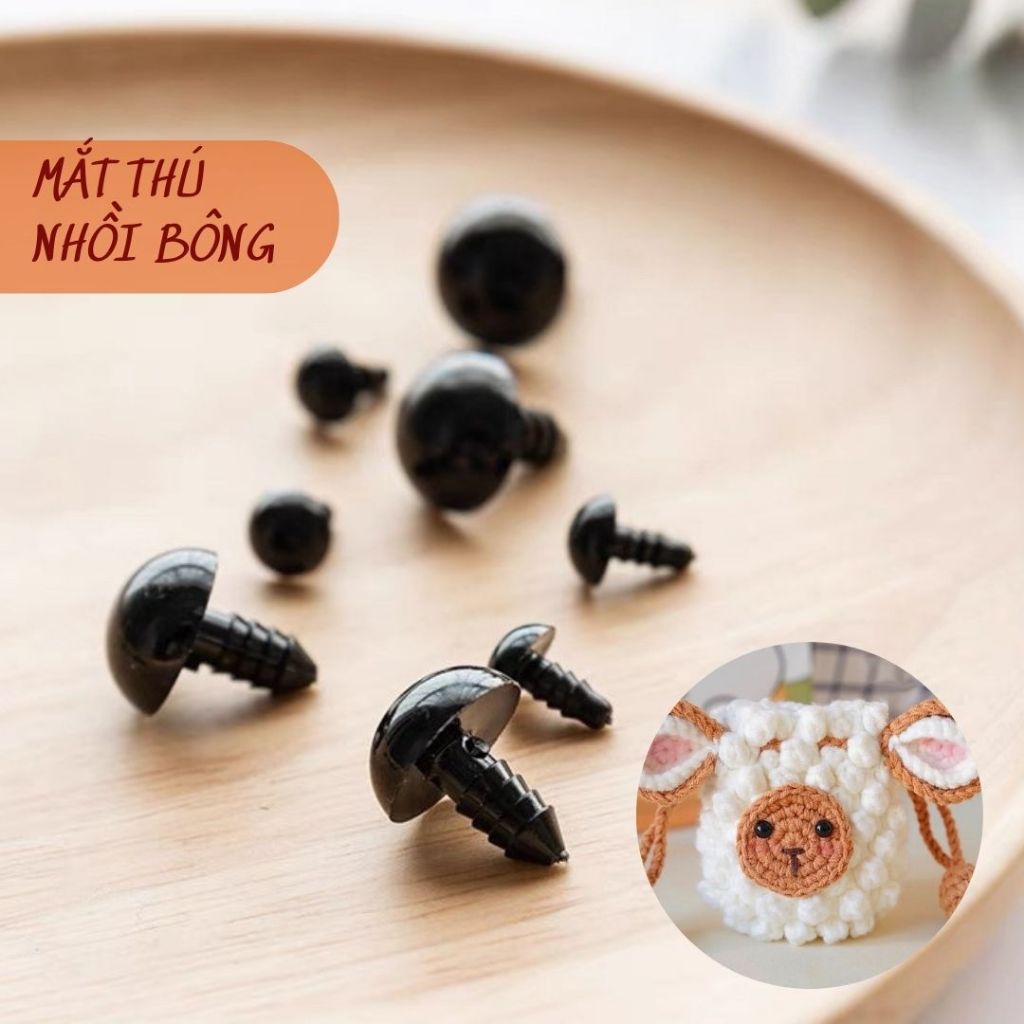 Mắt Thú LYLYCRAFT - Mắt Thú Xoắn Ốc Dùng Làm Thú Nhồi Bông ( Theo Cặp ...