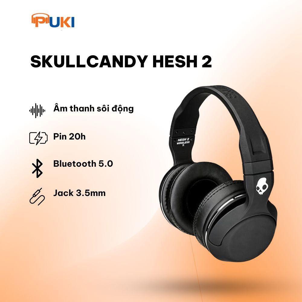 Tai nghe khong day Skullcandy Hesh 2 SKULLCANDY HESH 2 WIRELESS Shopee Vi t Nam