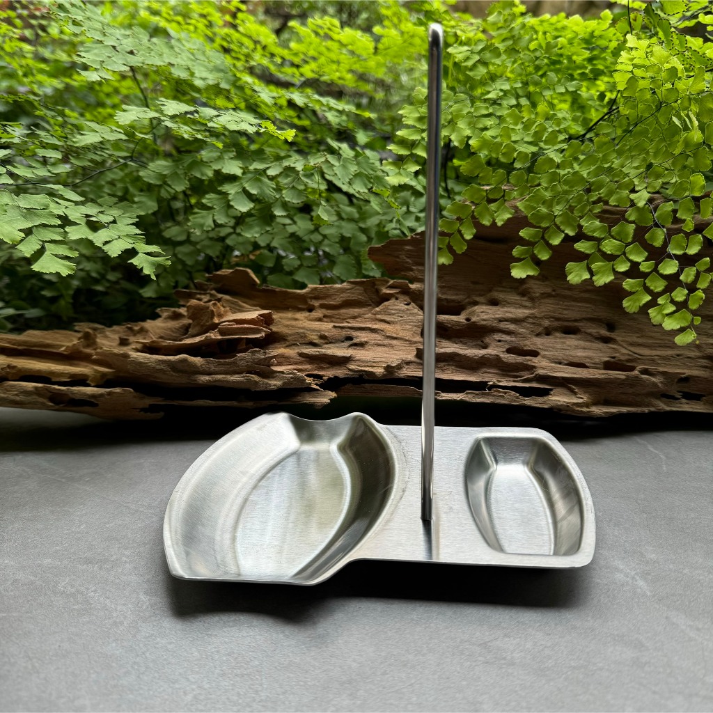 Giá Để Nắp Muôi CHOCKMEN Inox Dày Dặn Giá Gác Đũa Nắp Nồi Giá Để Muỗng Muôi Canh Nhà Bếp