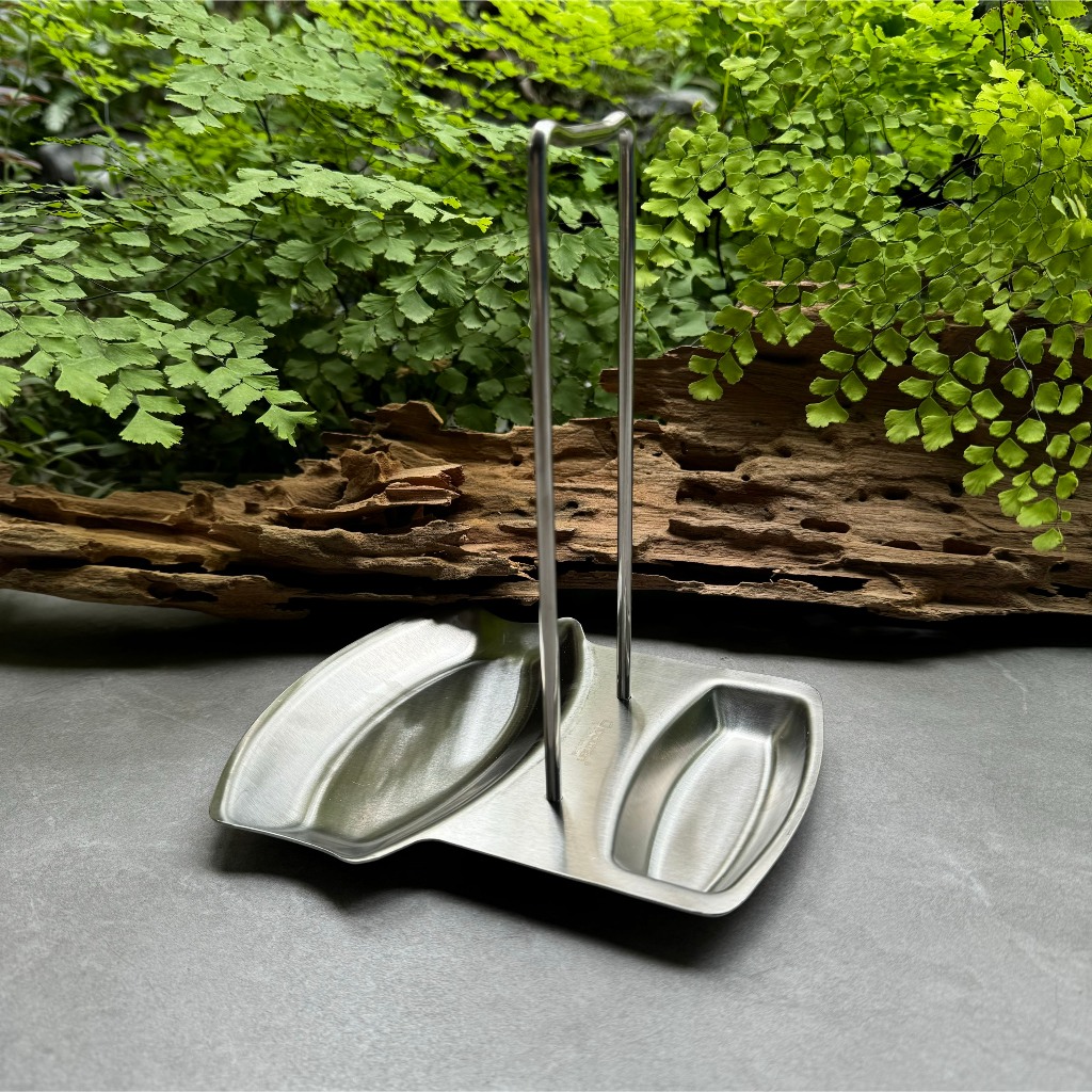 Giá Để Nắp Muôi CHOCKMEN Inox Dày Dặn Giá Gác Đũa Nắp Nồi Giá Để Muỗng Muôi Canh Nhà Bếp
