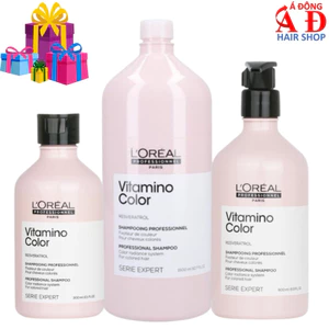 DẦU GỘI GIỮ MÀU TÓC NHUỘM LÂU PHAI L'OREAL VITAMINO COLOR