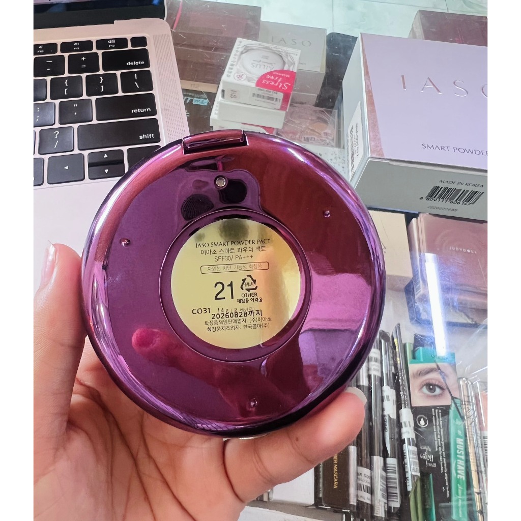 { Hàng công ty} Phấn Nén Iaso Smart Powder Pact SPF 30 màu #21 #23