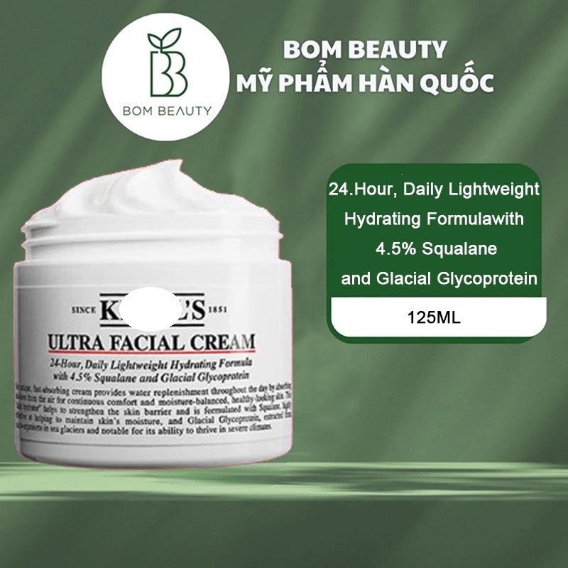 Kem Dưỡng Kiehls Ẩm Ultra Facial Cream 125ml Kem Trắng Shopee Việt Nam