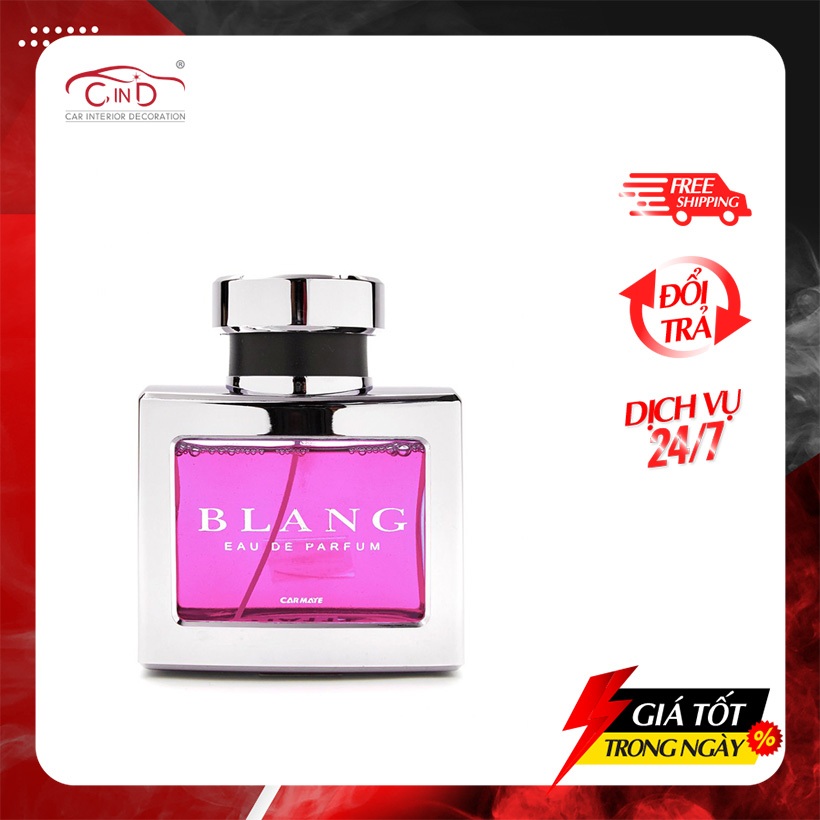 Nước Hoa Khử Mùi Trên Ô Tô CARMATE Blang Liquid L14 Angel Musk 70ml Phù Hợp Cho Nhiều Dòng Xe Ô Tô Xe Hơi Xe Tải